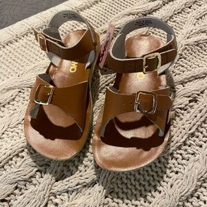 Josmo Kids Boutique Real Leather Fisherman Sandals NWT